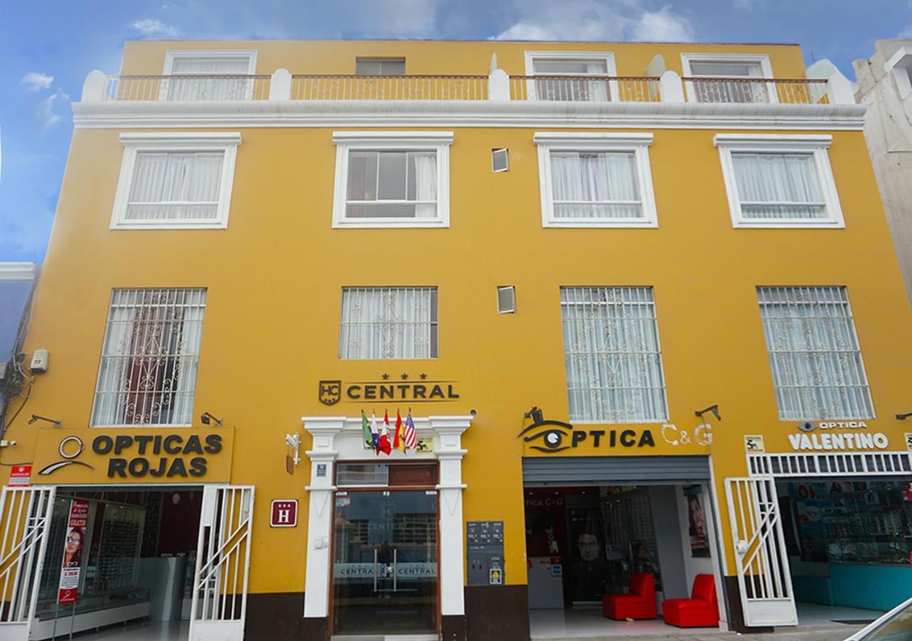 Hotel Central Trujillo Exterior photo